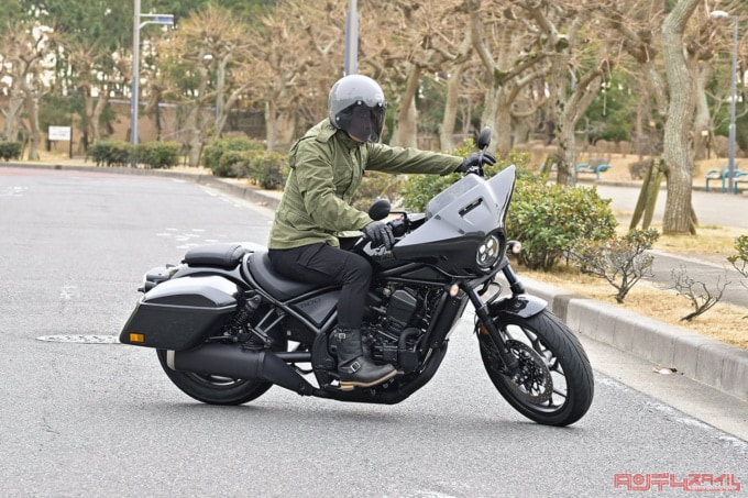 HONDA REBEL1100T Dual Clutch Transmission(2023年モデル)Uターン