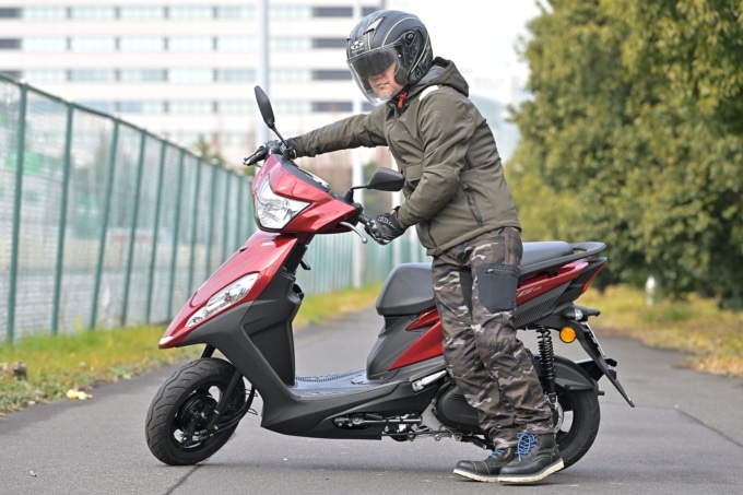 YAMAHA JOG125(2023年モデル)取りまわし