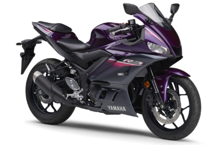 2023年モデル YAMAHA YZF-R3 ディープパープリッシュブルーメタリックC