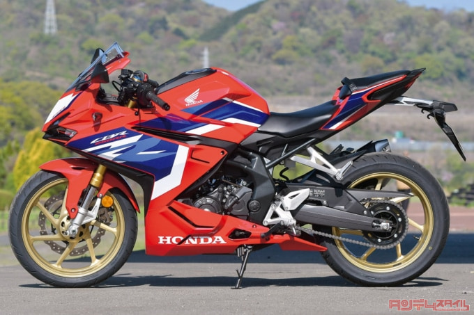 HONDA CBR250RR(2023年モデル)サイドビュー