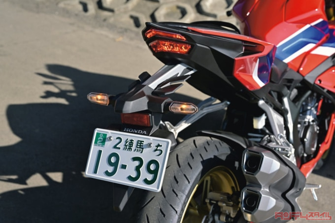 HONDA CBR250RR(2023年モデル)テールまわり