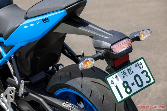 SUZUKI GSX-8S(2023年モデル)リヤテール