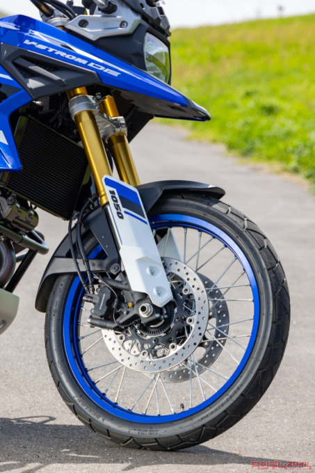 SUZUKI V-STROM1050DE(2023年モデル)フロント足まわり
