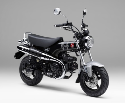 DAX125 落ち着きのある新色 パールシャイニングブラックが登場！