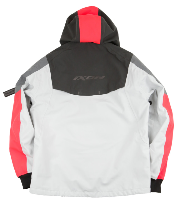 M-BURNING WP A 秋冬オールシーズンジャケット(GREY/BRIGHT RED)