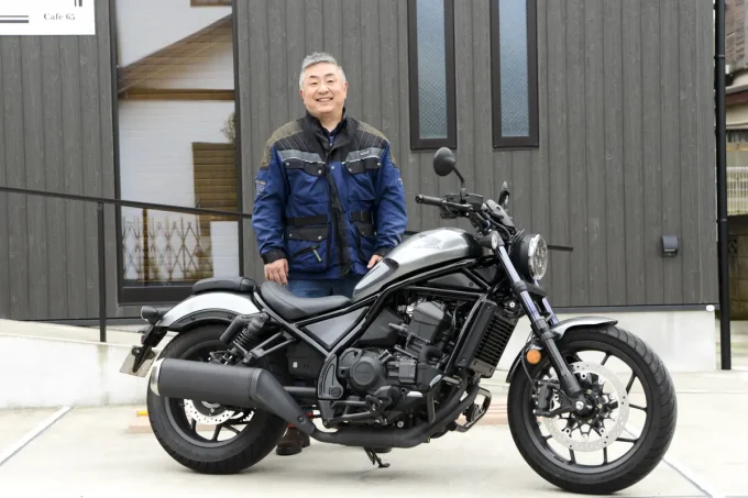 還暦からセカンドライフをスタートさせた『Rebel (レブル)1100 <DCT>』のオーナー