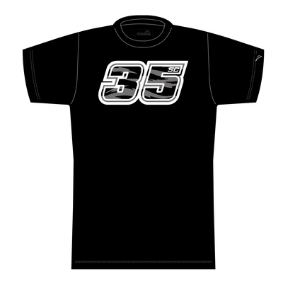 K-1377SC 35 Tシャツ ブラック前面