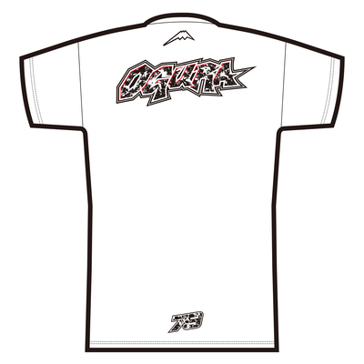 K-1377AI 79 Tシャツ ホワイト 背面S〜3XL クシタニ