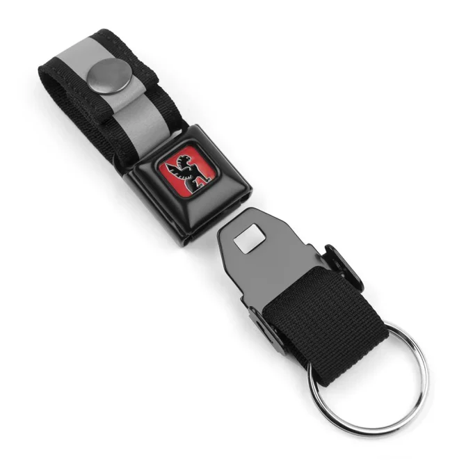 クロームインダストリーズ 東京モーターサイクルショー レディスサポートスクエアに出品 MINI BUCKLE KEYCHAIN