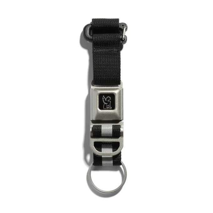 クロームインダストリーズ 東京モーターサイクルショー レディスサポートスクエアに出品 MINI BUCKLE KEYCHAIN