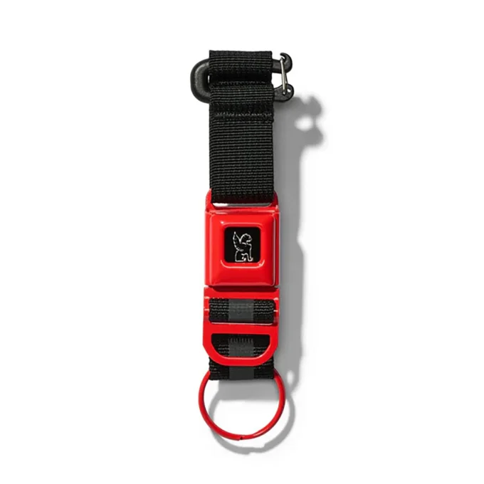 クロームインダストリーズ 東京モーターサイクルショー レディスサポートスクエアに出品 MINI BUCKLE KEYCHAIN