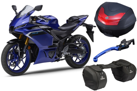 新生YZF-R25&YZF-R3の魅力を向上させるワイズギアのパーツ群