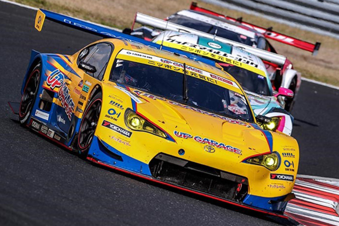 2025 ナップスモトフェス はたらくクルマ展示車両 SuperGT GT300参戦車両「UPGARAGE 86 MC」