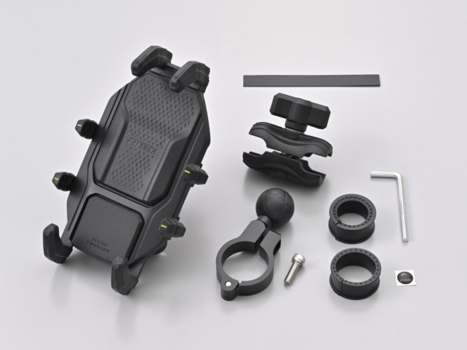 FLEXスマートフォンホルダーFSH-2の全パーツ構成一式(デイトナ製)