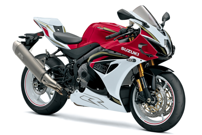 GSX-R1000R 2026年 Candy Daring Red / Pearl Tech White