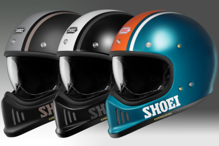 SHOEI『EX-ZERO AVENTURE』登場。冒険心を刺激する新グラフィックモデル