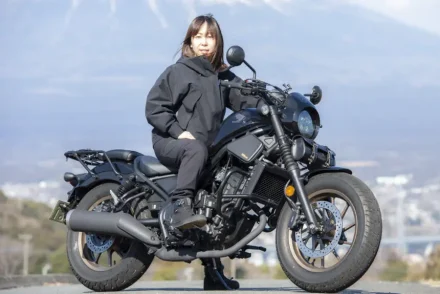 初心者ママライダーの感じたRebel 250 E-Clutchの魅力。「私の心を落ち着かせてくれる存在です」