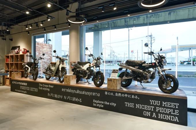 ただの販売店じゃありません！　 ホンダ『Cub HOUSE』は原付二種ライフを充実させるための新拠点