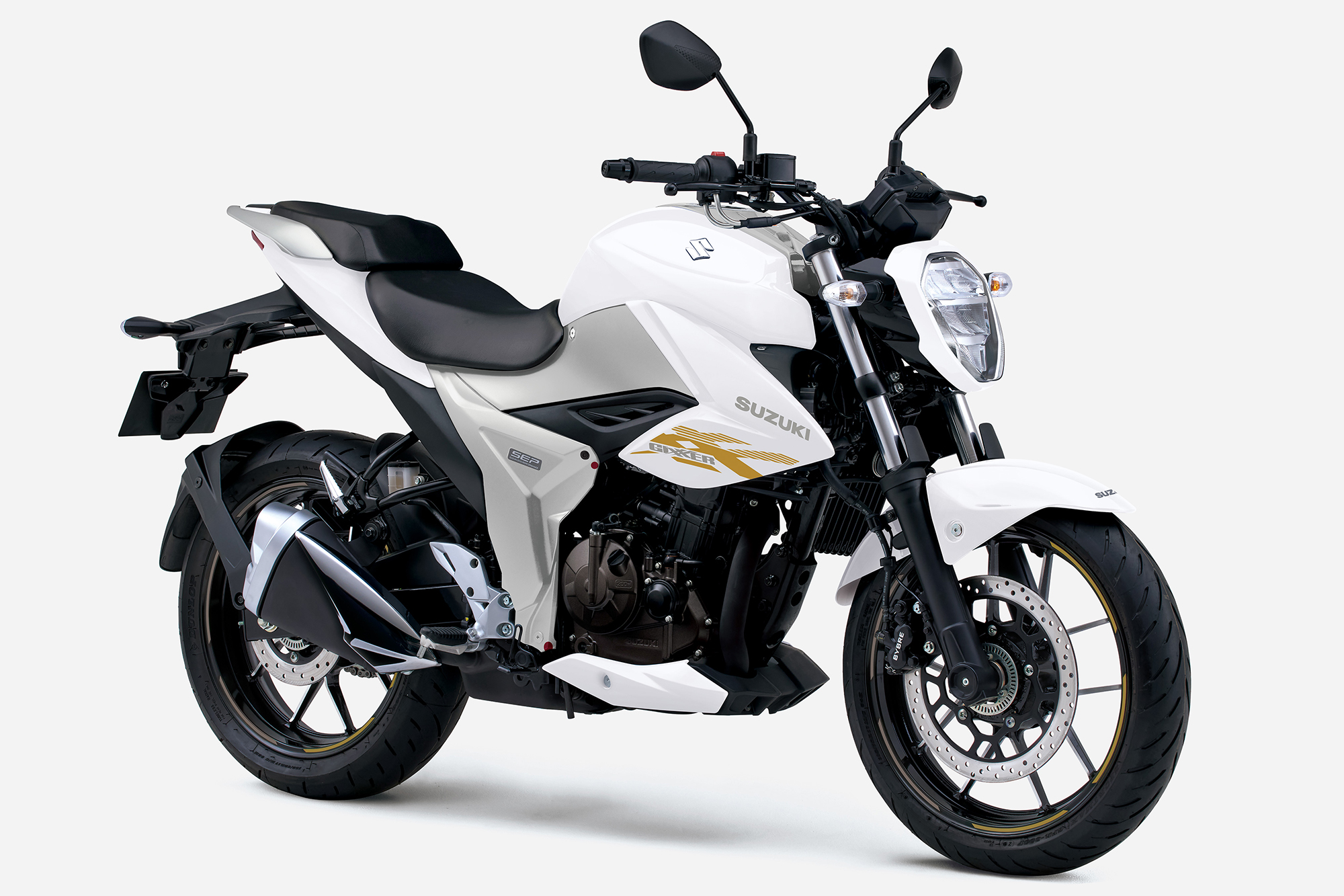 ジクサー250 パールグレッシャーホワイト/マットプラチナシルバーメタリックNo.2 01